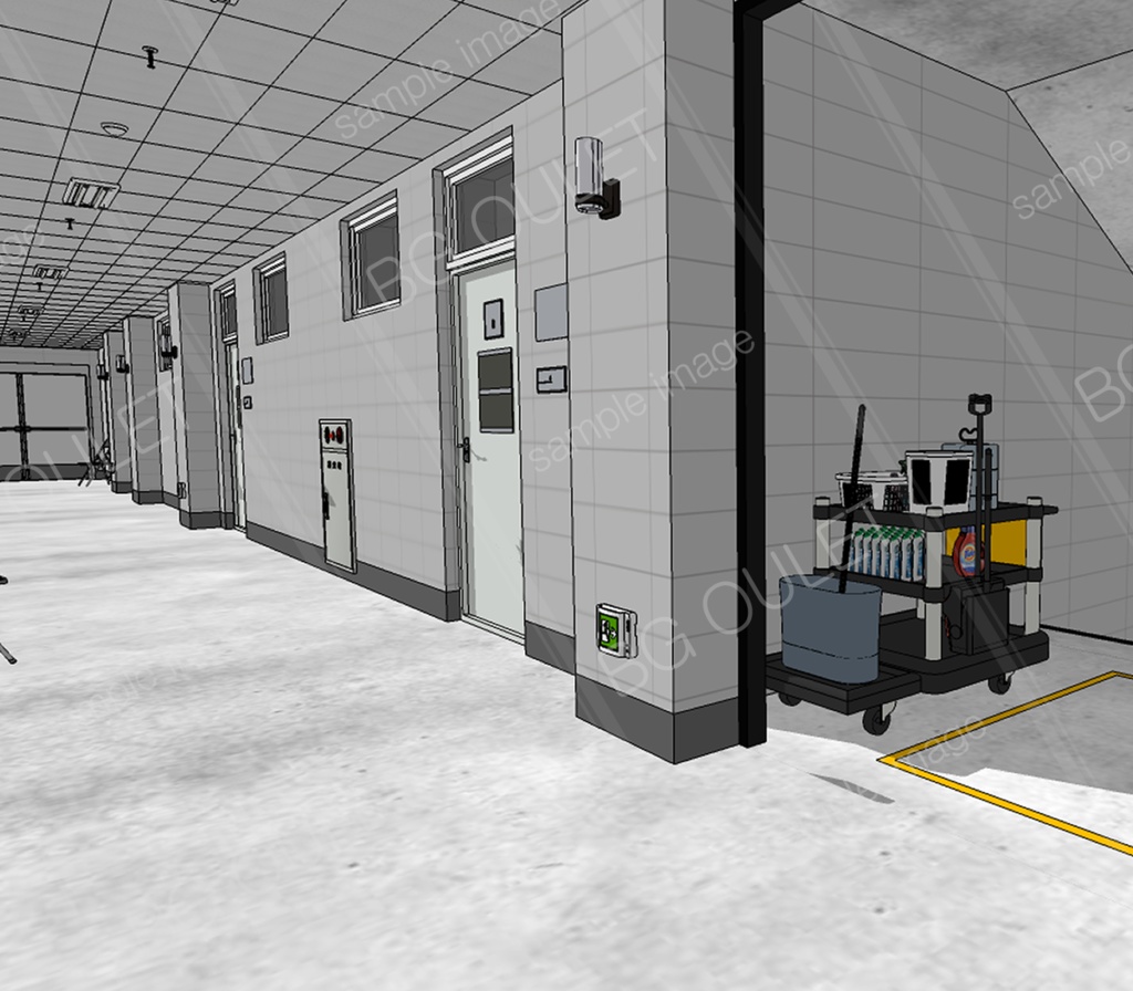 選手村の廊下_ZP