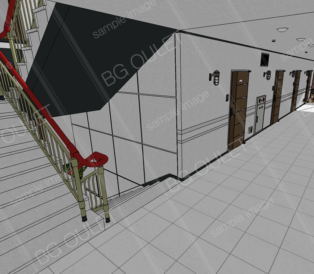 マンションの廊下2_ZP