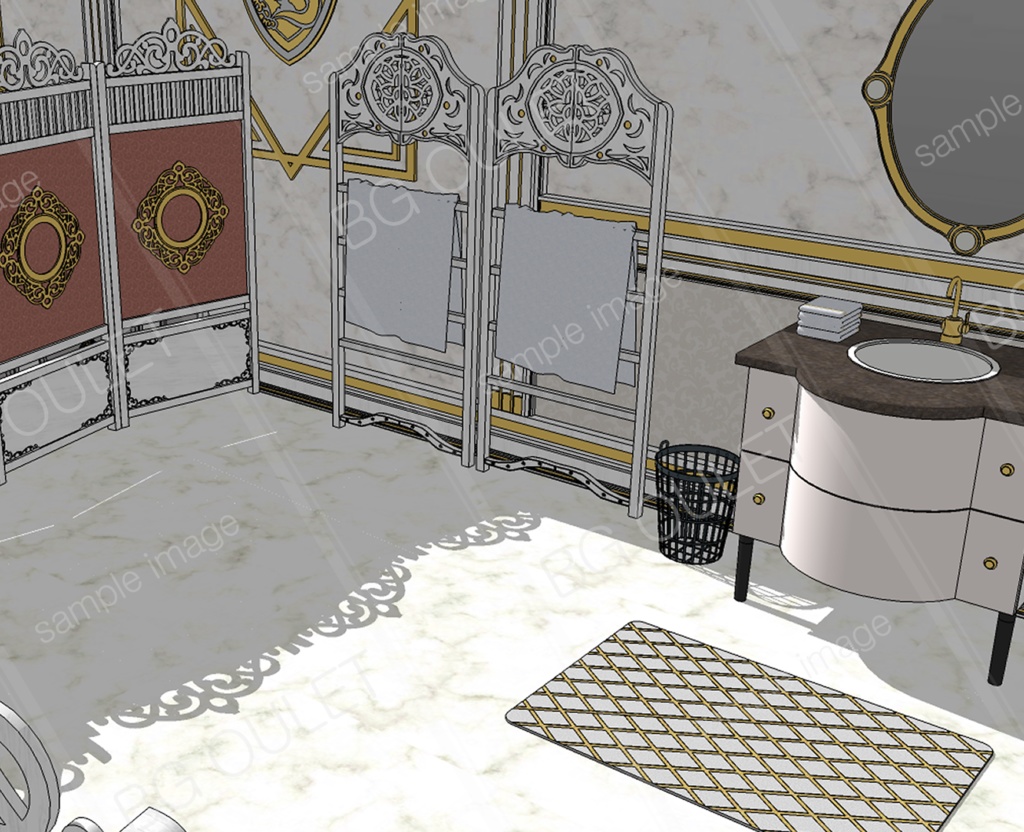 豪邸のトイレ_ZP