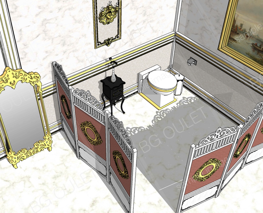 豪邸のトイレ_ZP