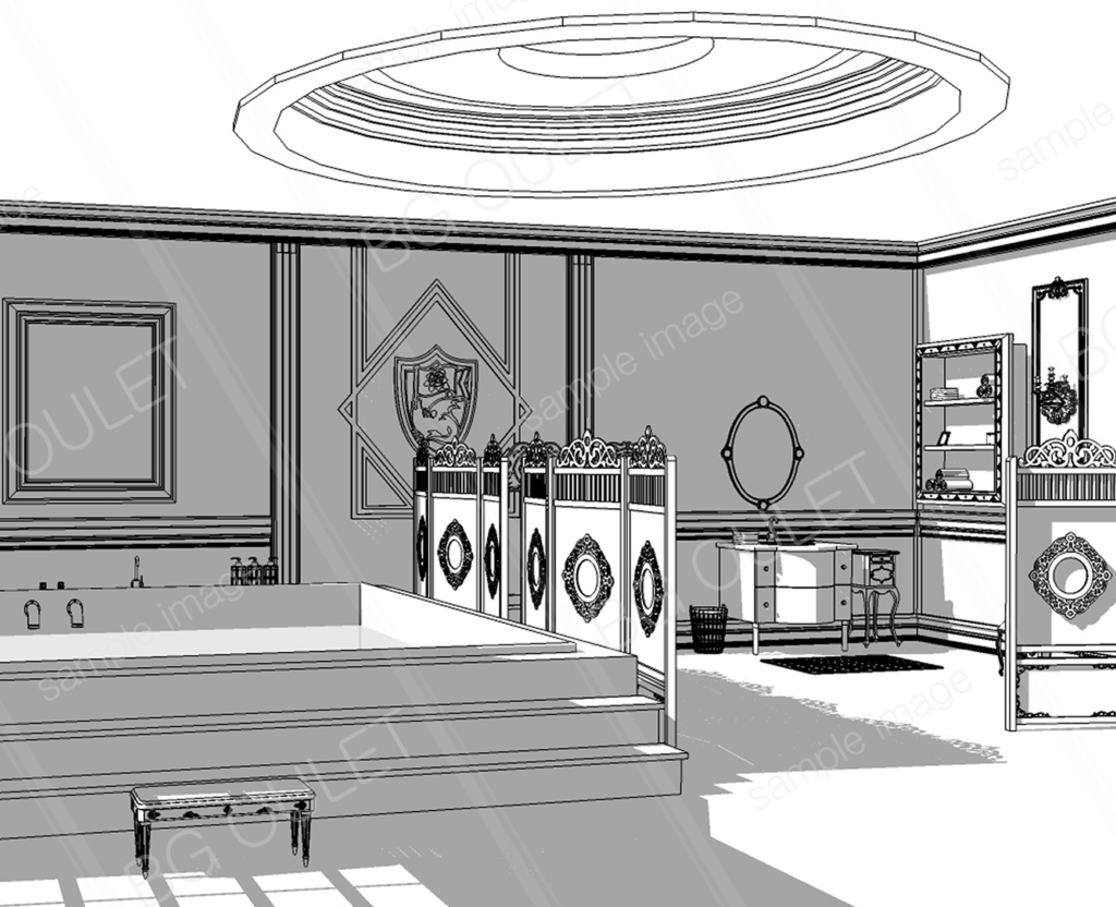 豪邸のトイレ_ZP