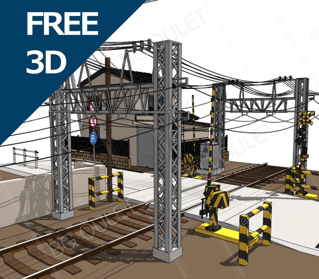 (FREE)鉄道セット