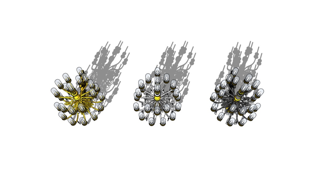 壁掛けシャンデリア