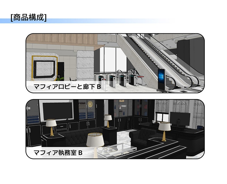 マフィア本部B内部