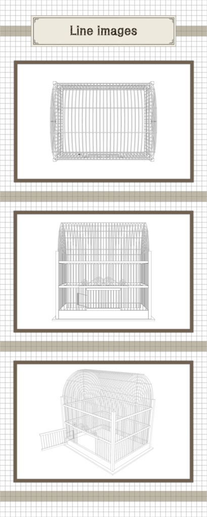 家畜の檻(小型)