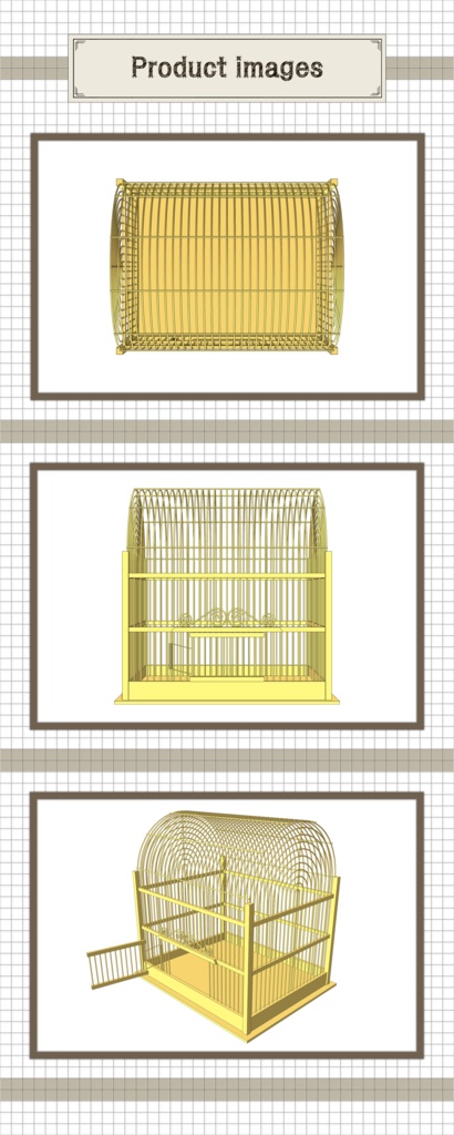 家畜の檻(小型)