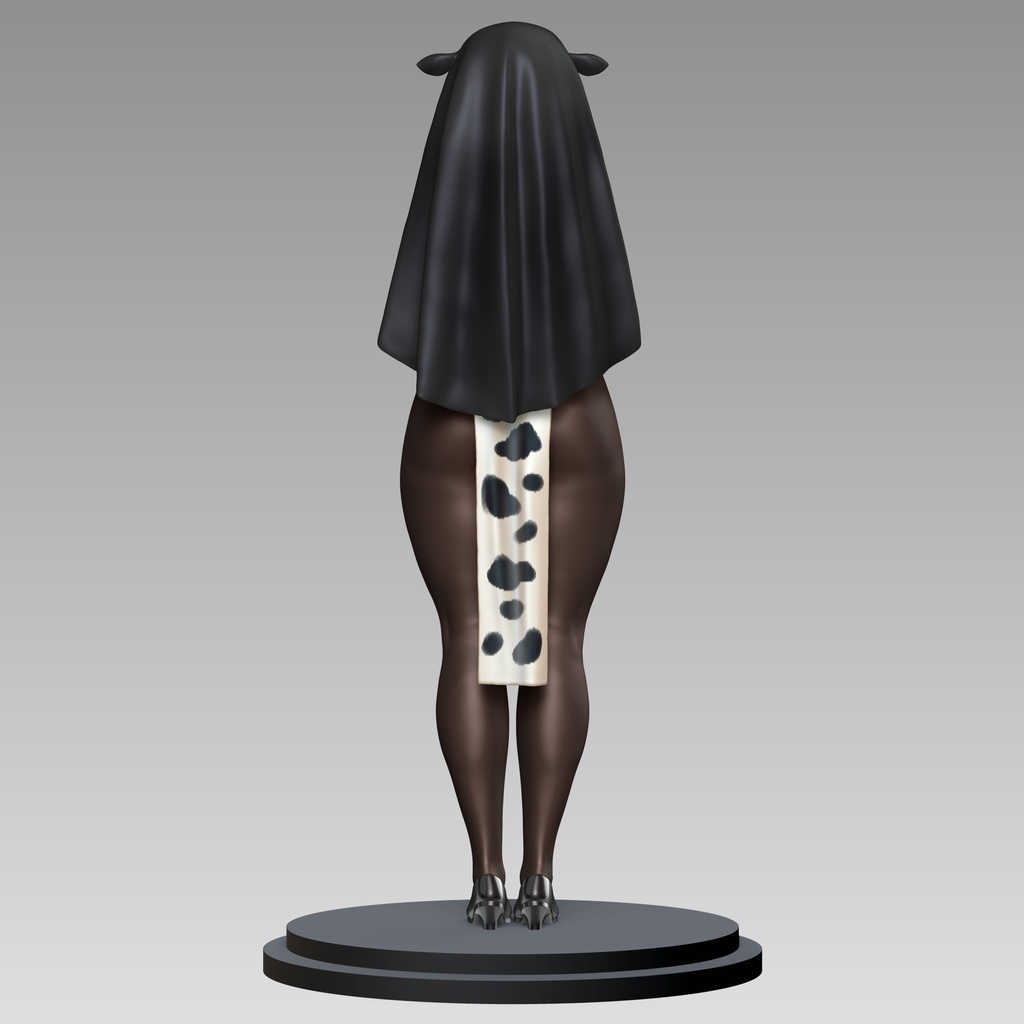 牛シスター 3Dプリント用STLデータ