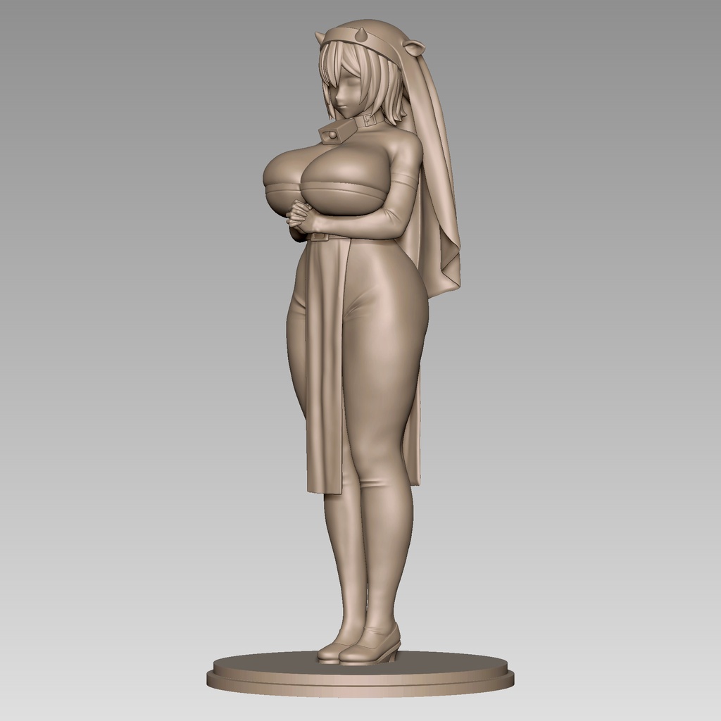 牛シスター 3Dプリント用STLデータ