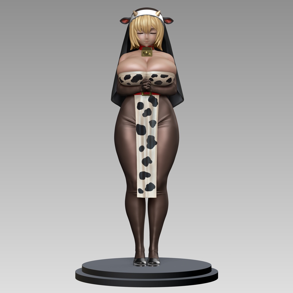 牛シスター　3Dプリント用STLデータ