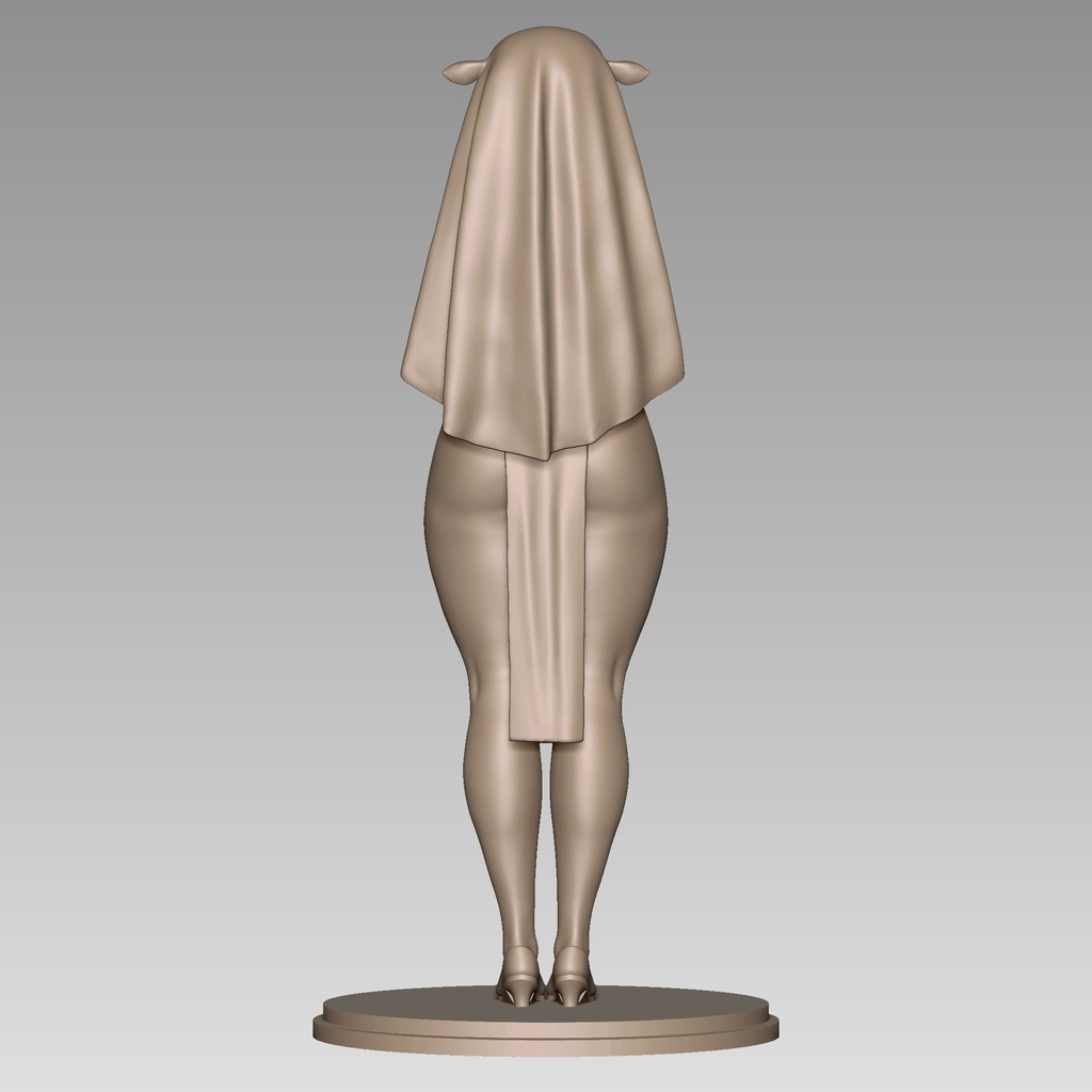 牛シスター 3Dプリント用STLデータ