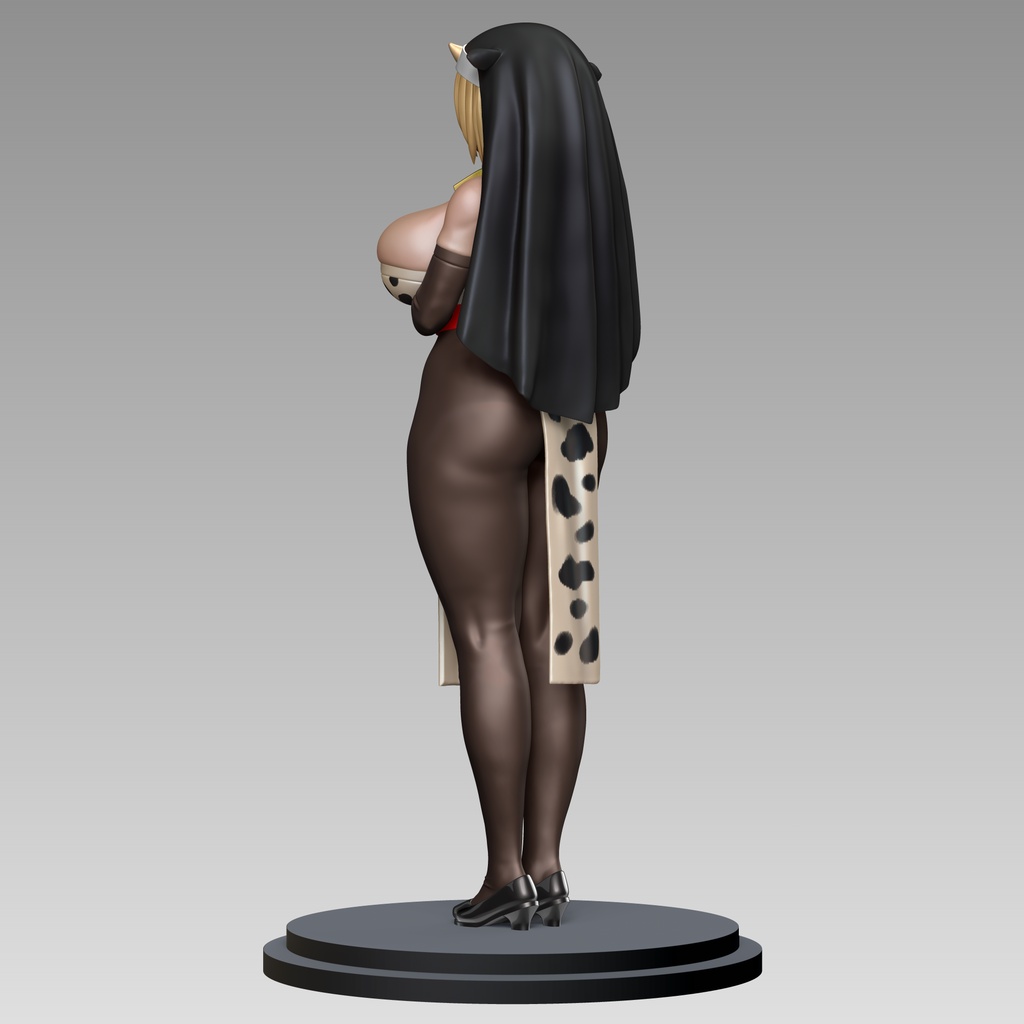 牛シスター 3Dプリント用STLデータ