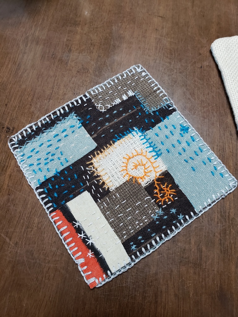 ダーニングアート　アート作品