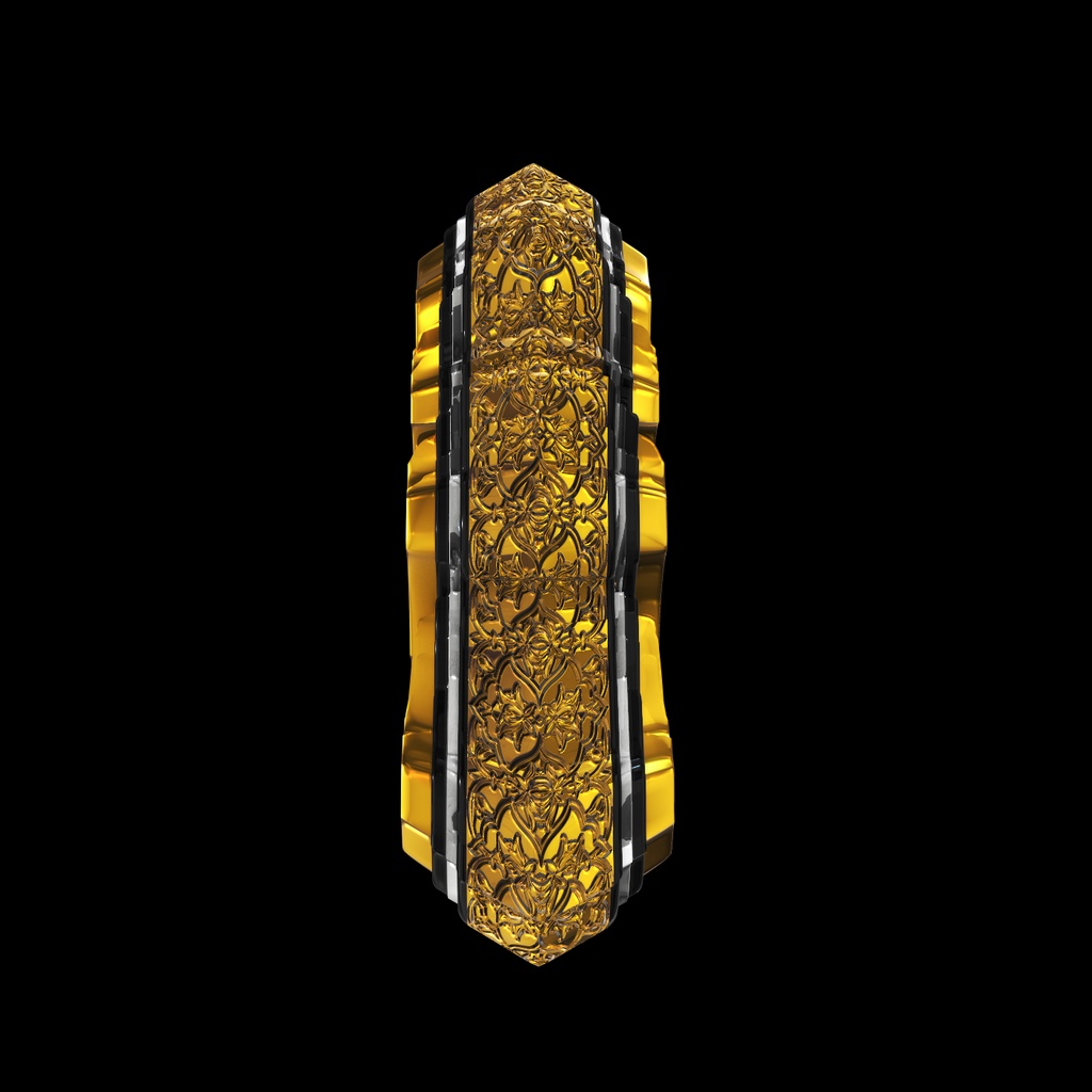 3D文字モデルの制作データ【AE2023・Element3D V2が必須】