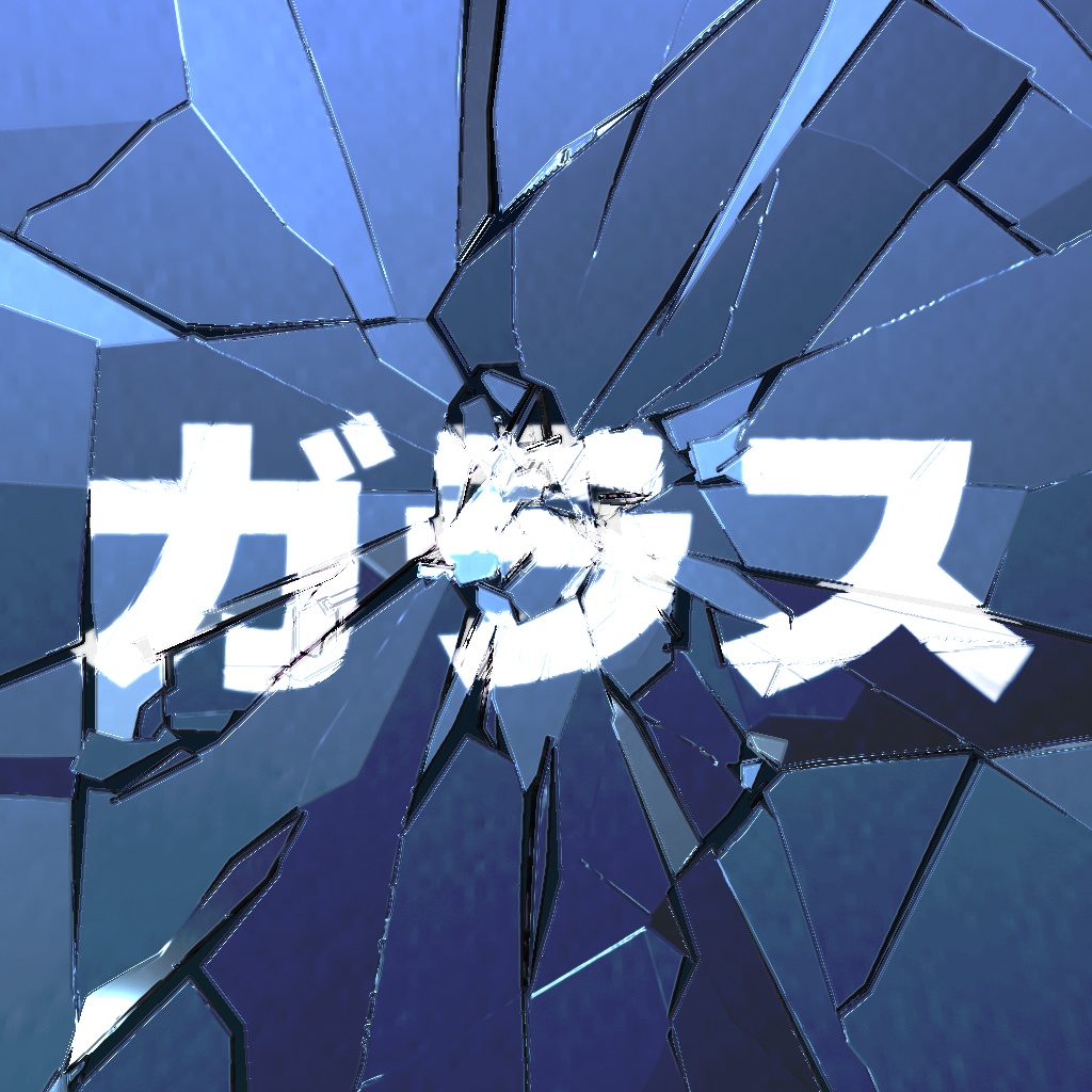 ガラス割れ素材 20個【動画・背景透過】