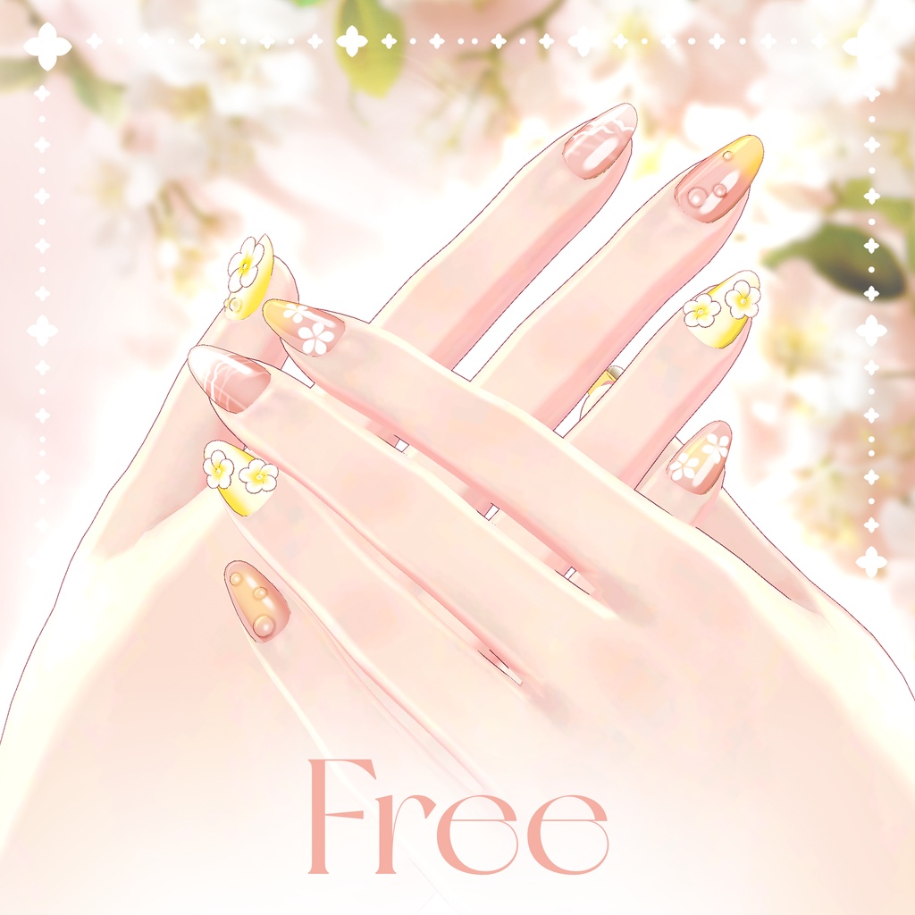【15アバター対応】🌹RoséMer Nail