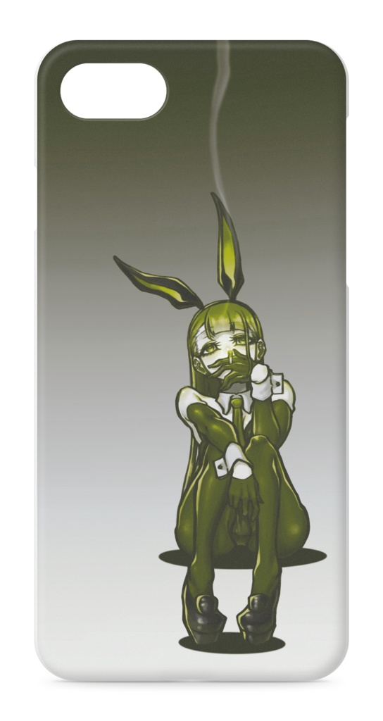 バニーガールと煙草iPhone7/8ケース