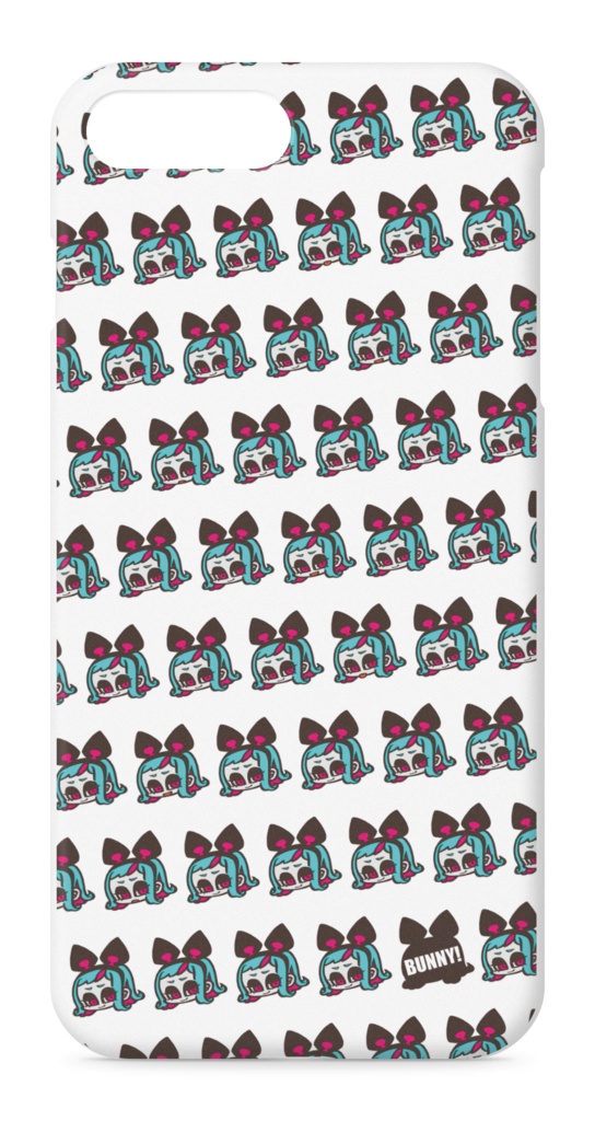 BUNNY! iPhoneケース(ブラック/ホワイト)