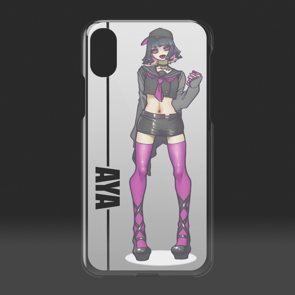 -AYA- クリアiPhoneケース