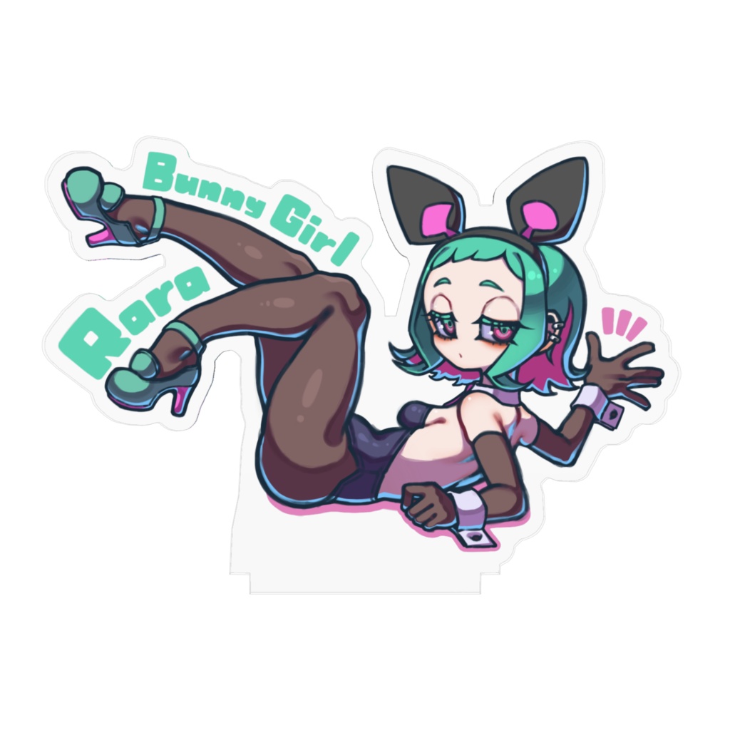 バニーガールのララ アクリルフィギュア