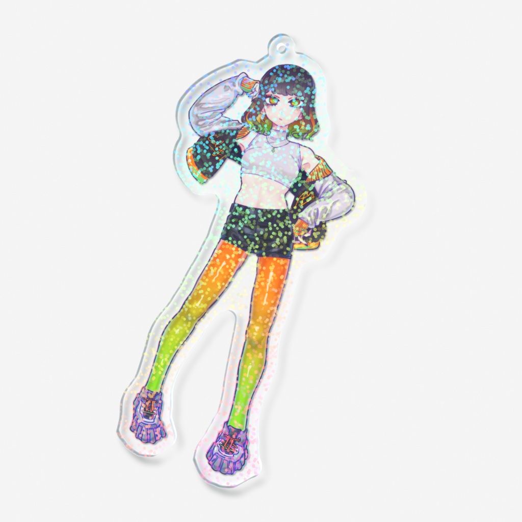 【彩ちゃん】ホロアクリルキーホルダー