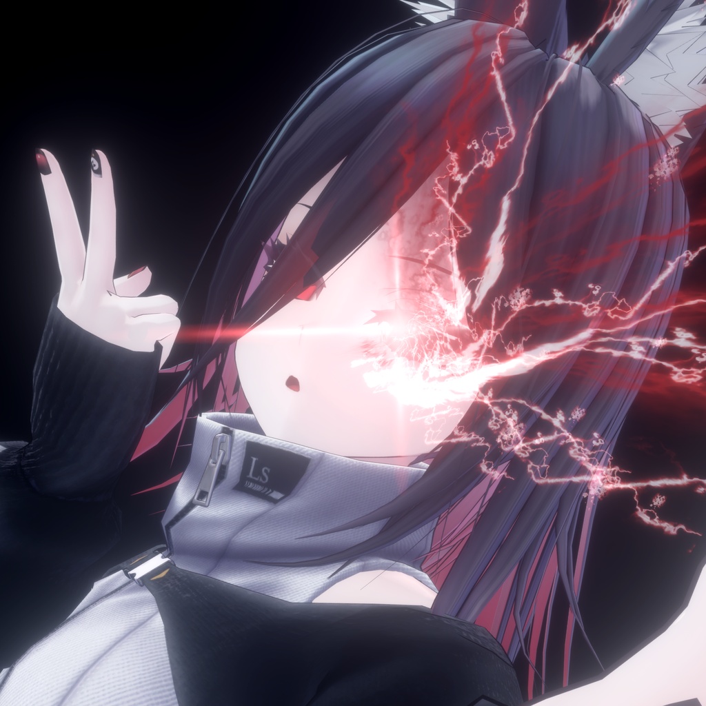 【VRC想定】Crimson Glare / 紅き眼光
