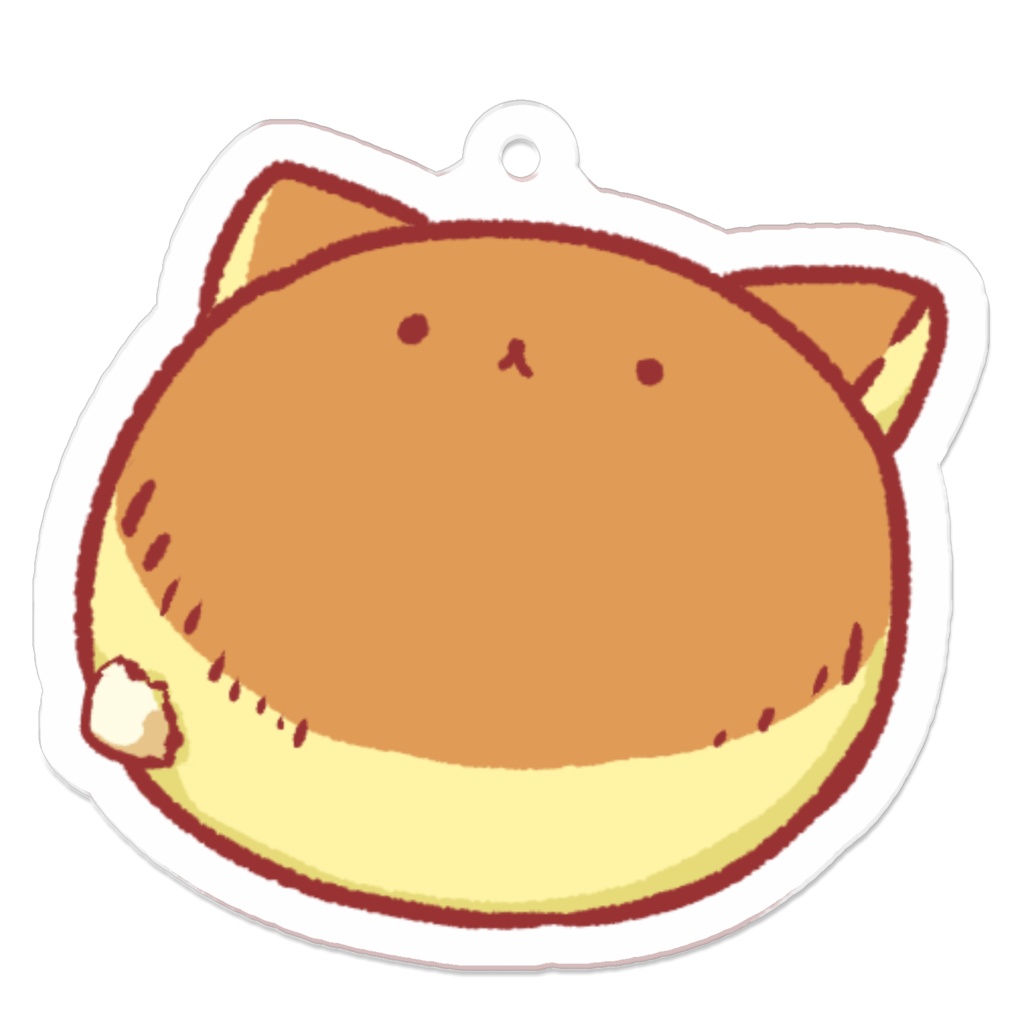 にゃんこベーカリー【アクキー】ホイップクリームパン