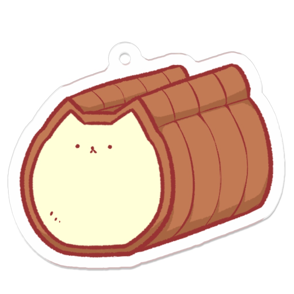 にゃんこベーカリー【アクキー】食パン