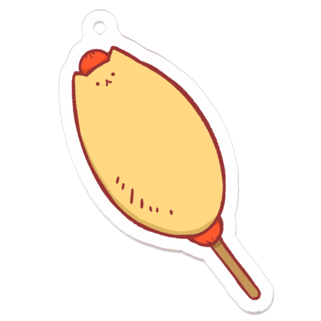 にゃんこベーカリー【アクキー】アメリカンドッグ