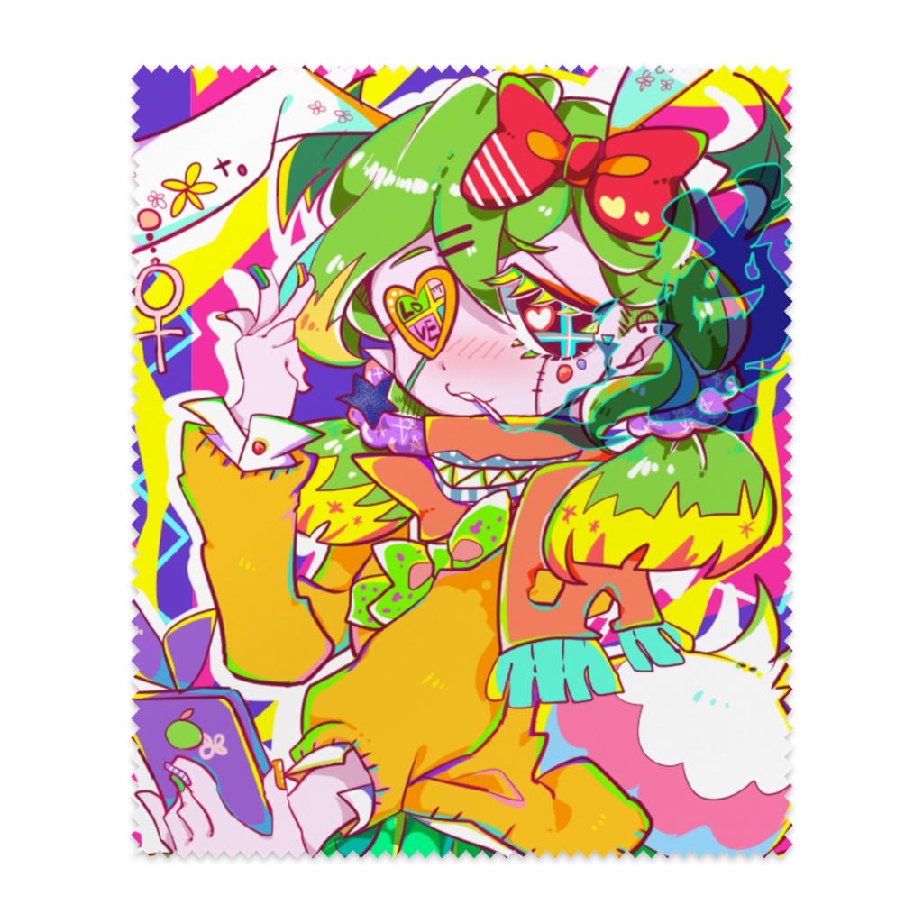 くれぃじぃ♀がーる メガネ拭き
