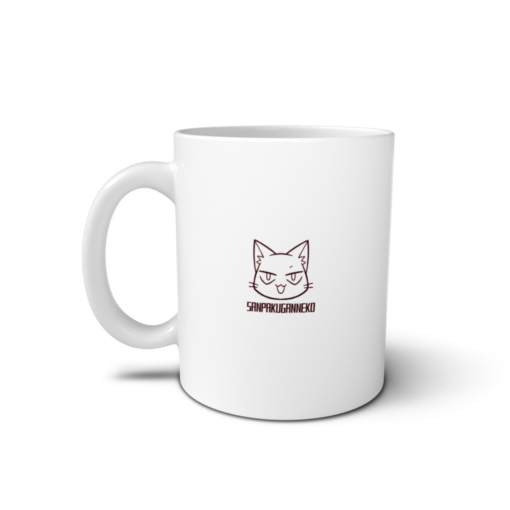 三白眼ネコ DAYS マグカップ