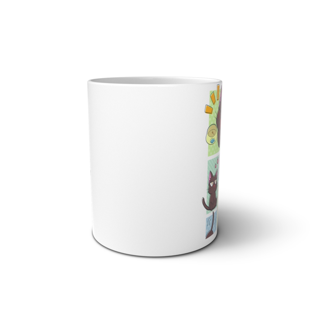 三白眼ネコ DAYS マグカップ