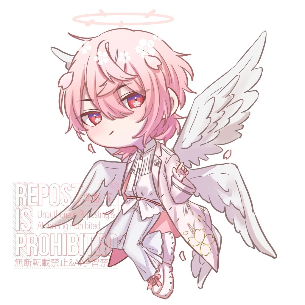 【非公式】桜天使セラフ・ダズルガーデンアクスタ