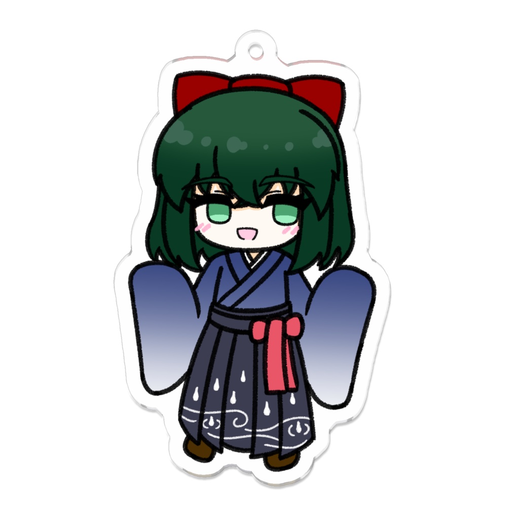 まみずキーホルダー（着物）