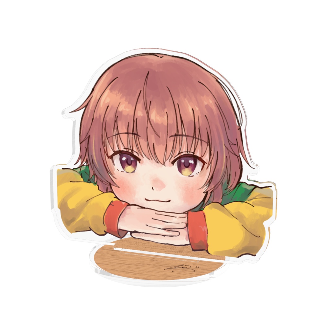 せきづいと見つめ合いアクスタ