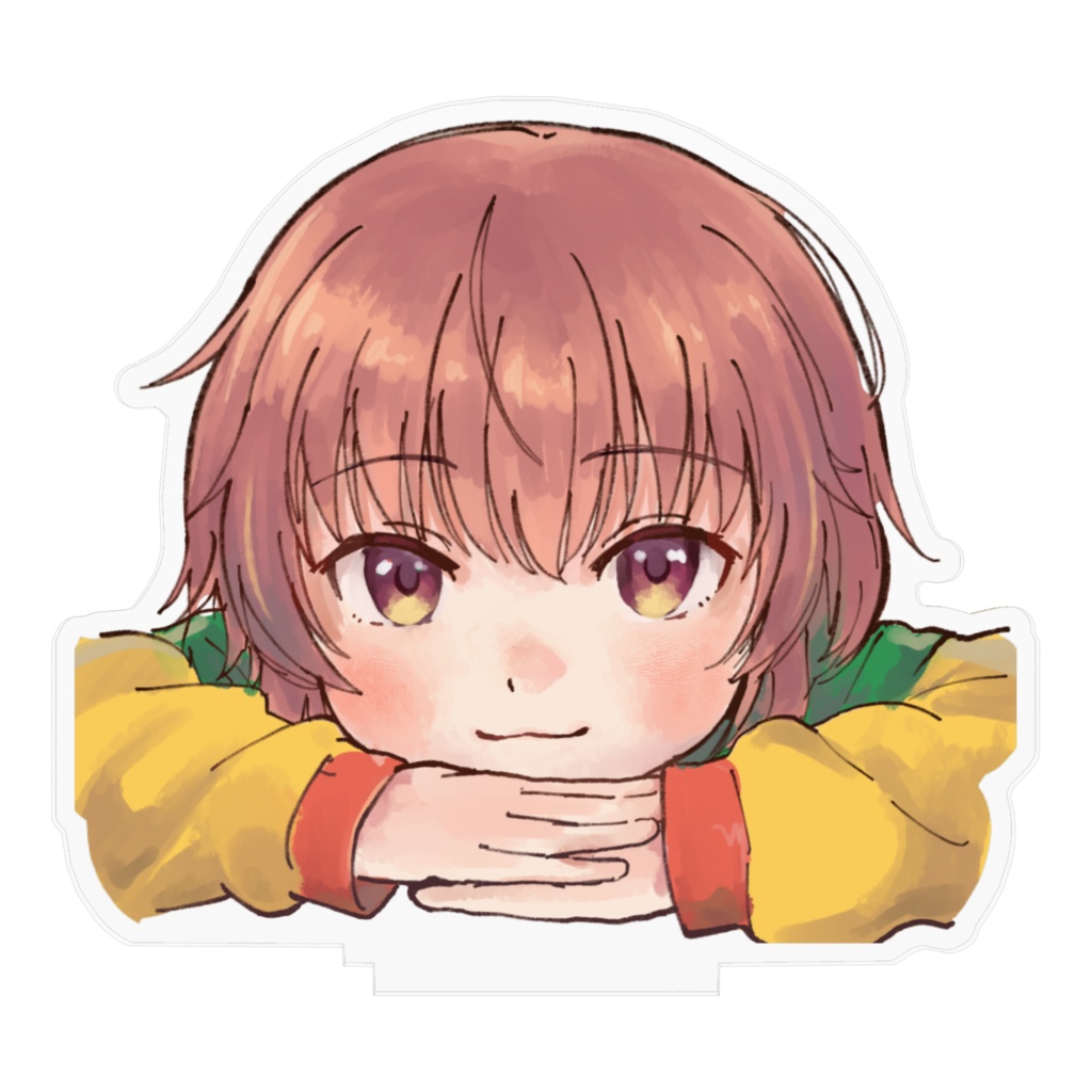 せきづいと見つめ合いアクスタ