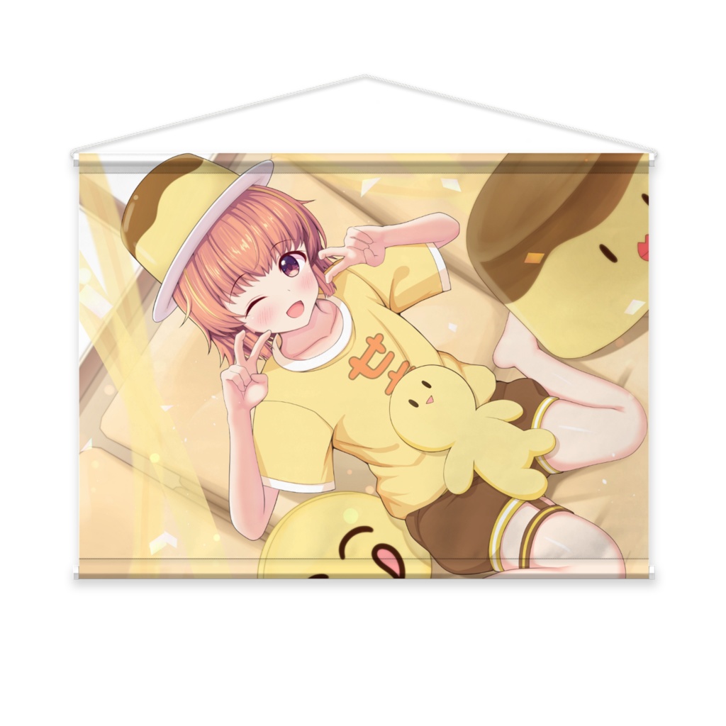 桃太郎のせきづい_4周年記念タペストリー