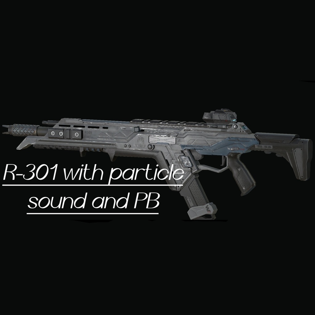無料有り】【Weapon】R-301 from Apex Full gun system [Made by ...