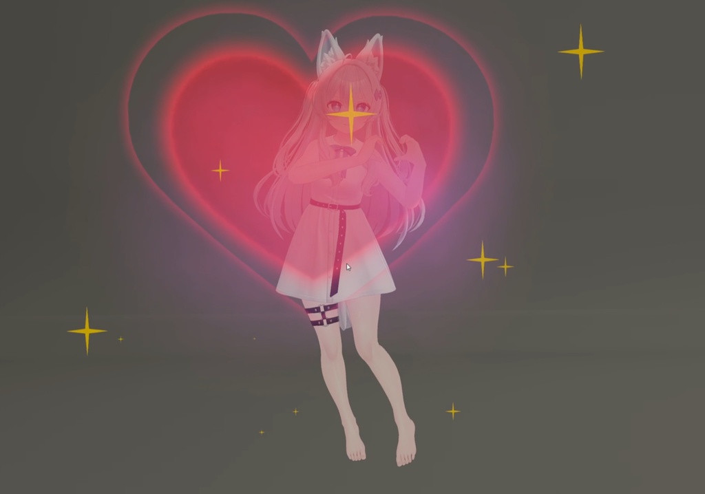 【無料/MA対応】Heart Particle(ハートのパーティクル)