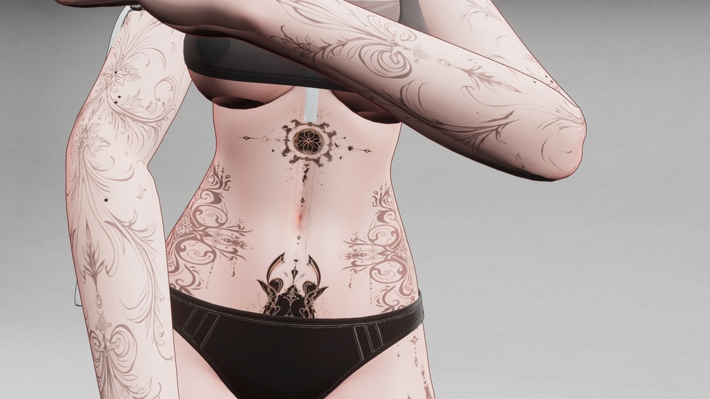 Velvet Knight ウルキ専用ボディタトゥー