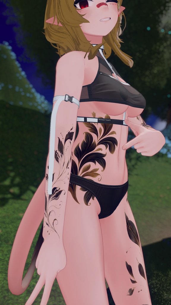 １週間限定100円セール　アンティークゴールドリーフ４種セット