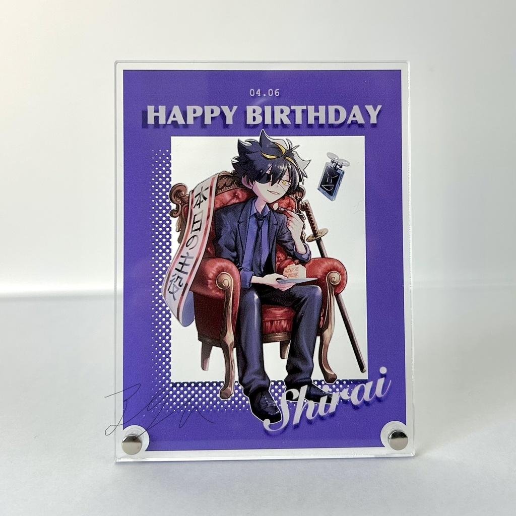 🍠誕生日アクリルスタンド