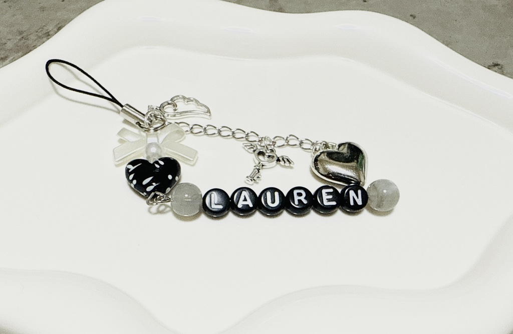 【にじさんじ】ビーズキーホルダー y2k【ローレン・イロアス】