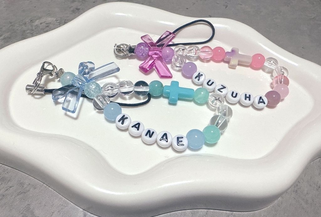 【にじさんじ】ビーズキーホルダー【ChroNoiR】