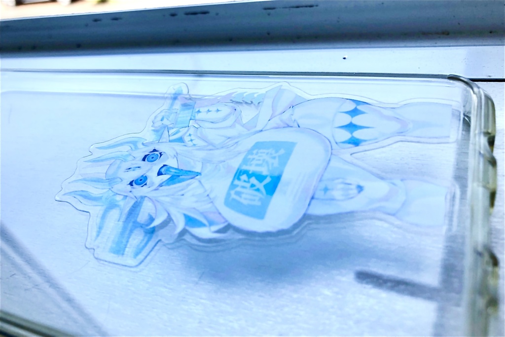 破壊ちゃん透明ステッカー