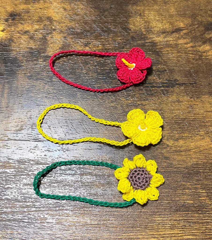 お花の麦わら帽子【10cmぬい用】