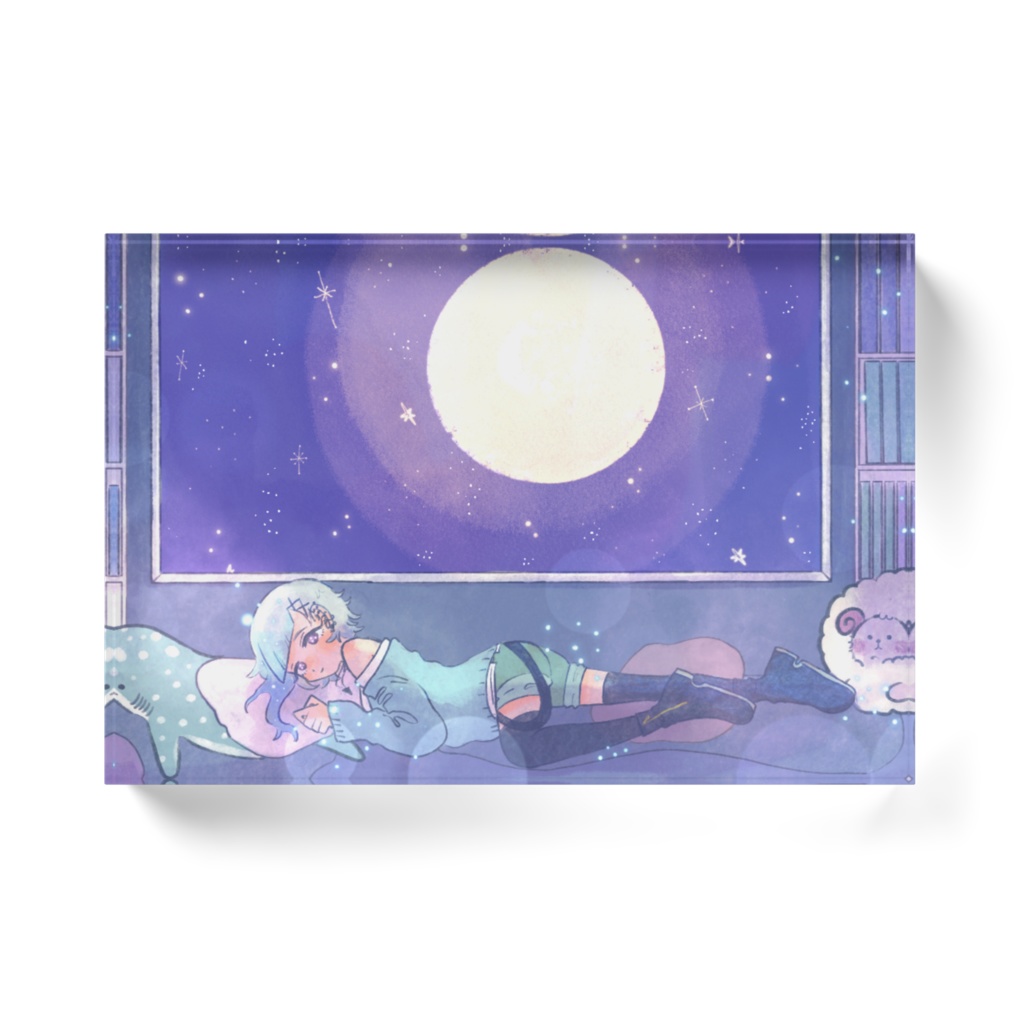 すいまりアクリルブロック