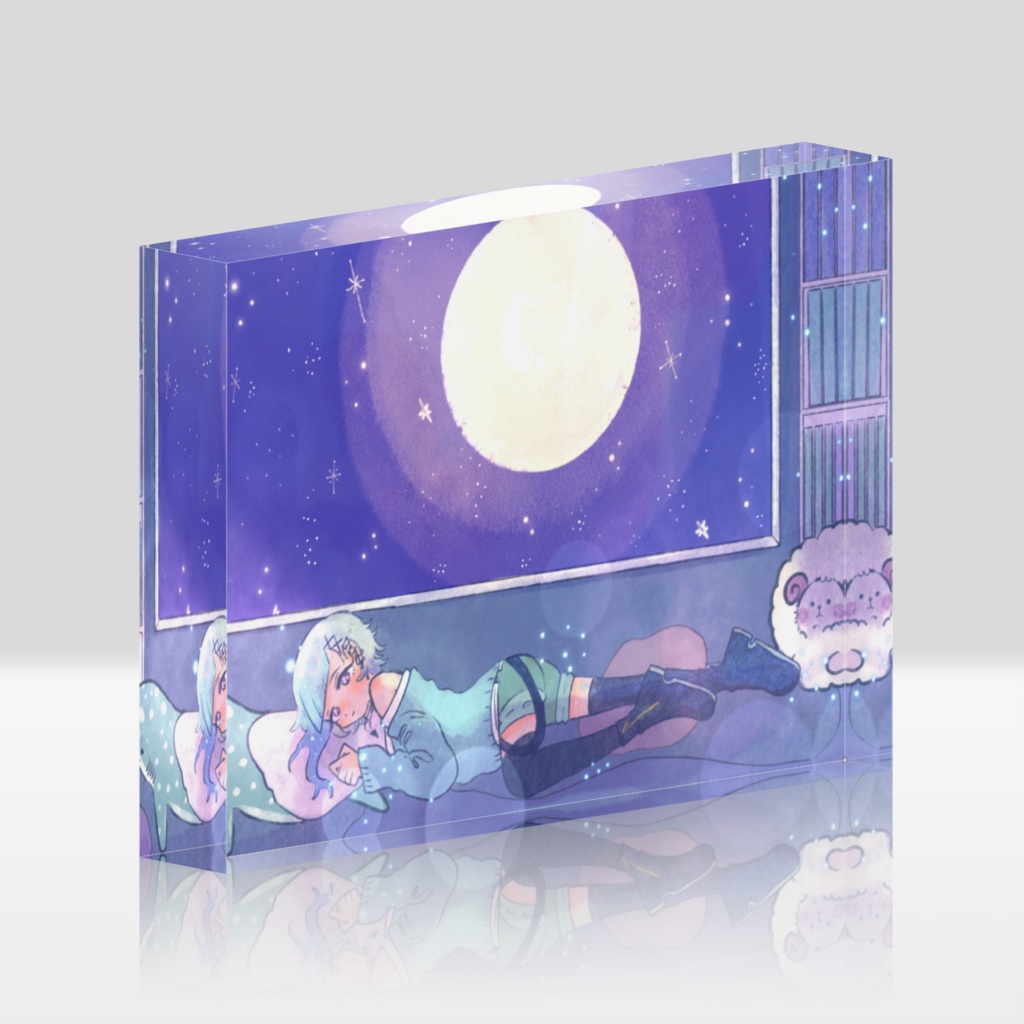 すいまりアクリルブロック