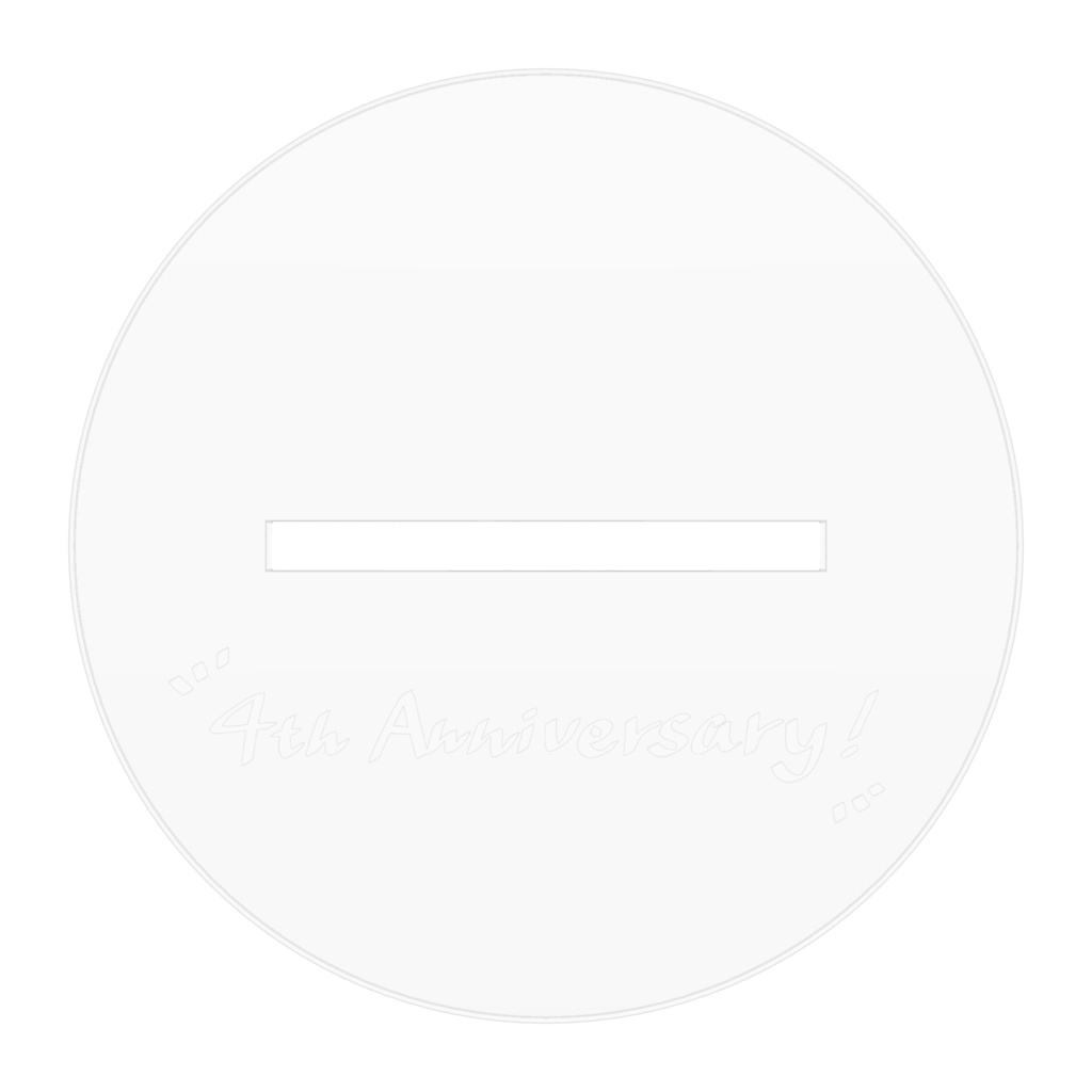 【4周年記念】アクリルフィギュア