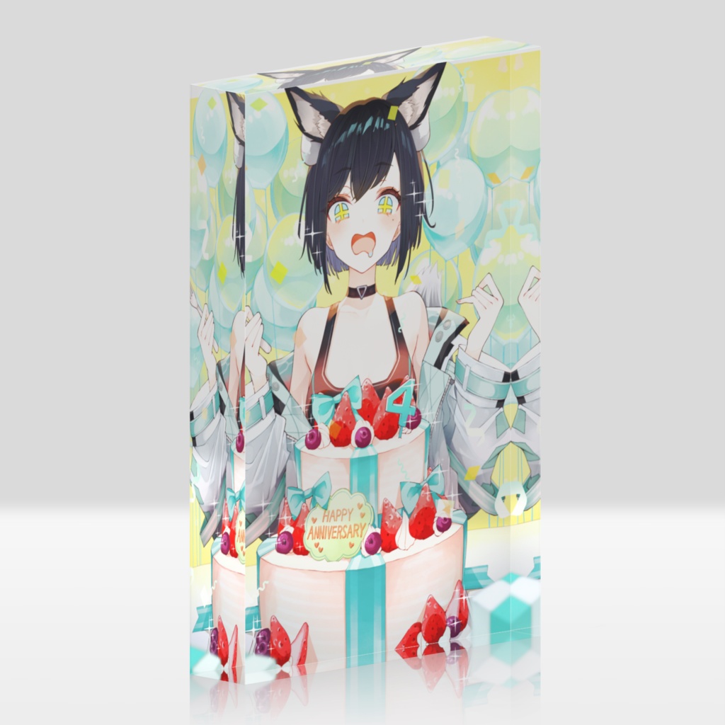 【4周年記念】アクリルブロック