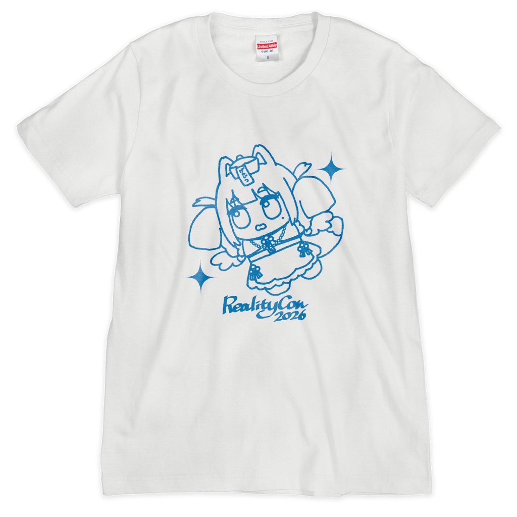 REALITYCON2026出演記念Tシャツ(ホワイト&ブラック)
